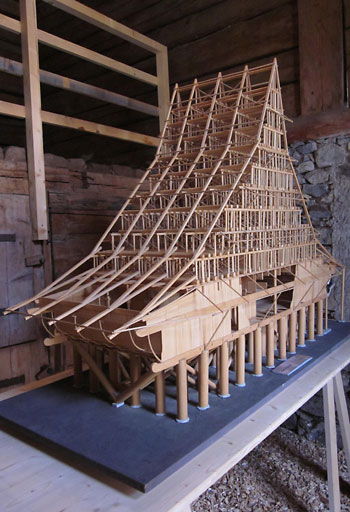 Maquette d'architecture bois massif - Federico Solutions